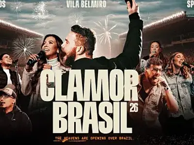 Evento cristão gratuito reúne artistas renomados da música gospel em Santos
