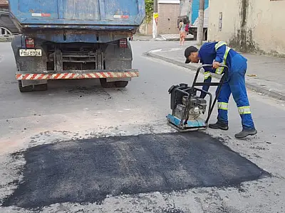 Quatro bairros de São Vicente recebem ação de zeladoria na manhã desta sexta-feira