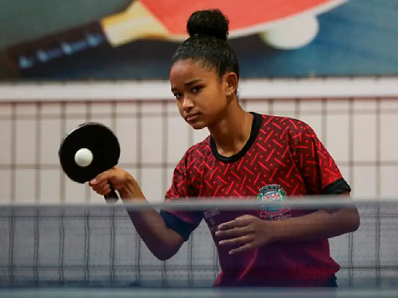 Nicole Santos é campeã da Liga Digital Table Tennis