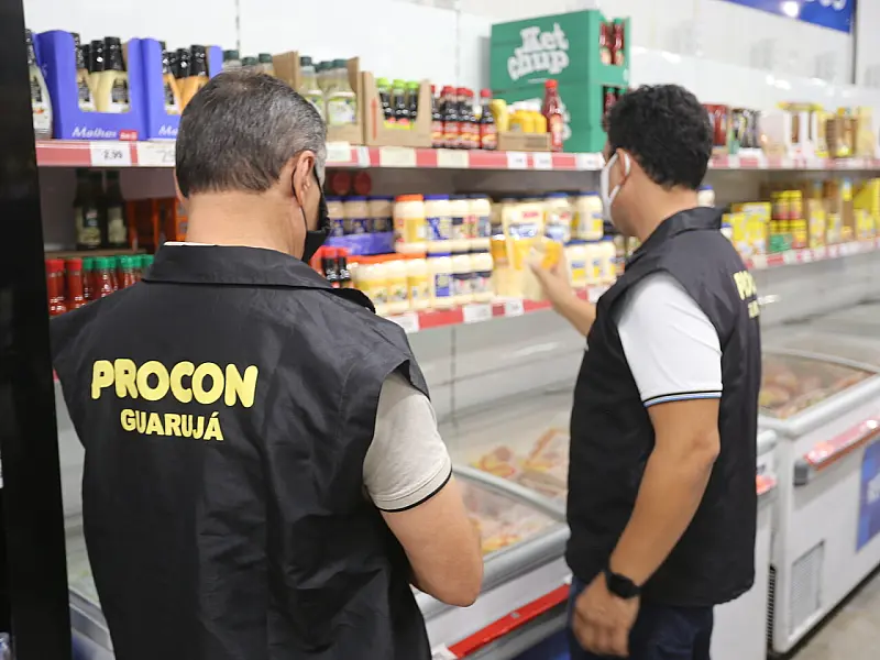 Procon Guarujá realiza Operação 'De Olho no Mercado' a partir de segunda-feira (26)