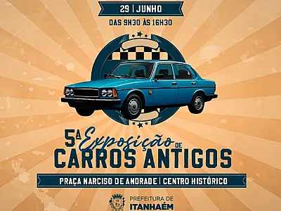 Centro Histórico de Itanhaém recebe exposição de carros antigos neste sábado (29)