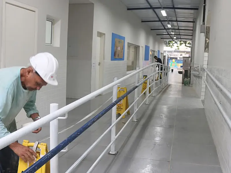Escola Leonor Mendes de Barros em Santos é modernizada e ampliada