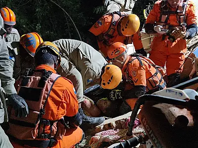 Desabamento deixa morto e feridos no Rio de Janeiro
