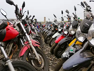 Com motos a partir de R$ 1.600, Detran-SP leva 221 lotes a leilão em Mauá