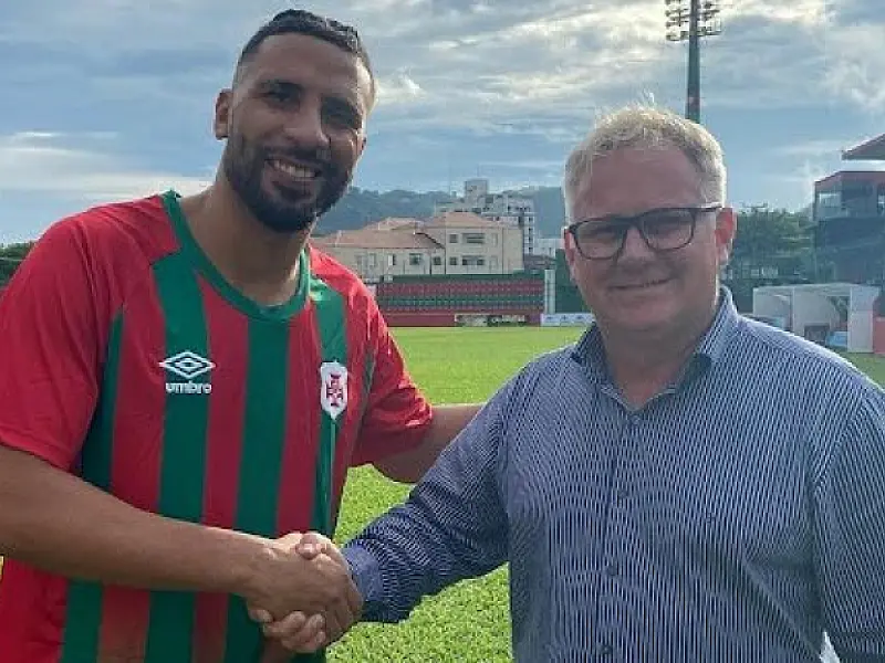 Briosa anuncia atacante Nilson, ex-jogador do Santos