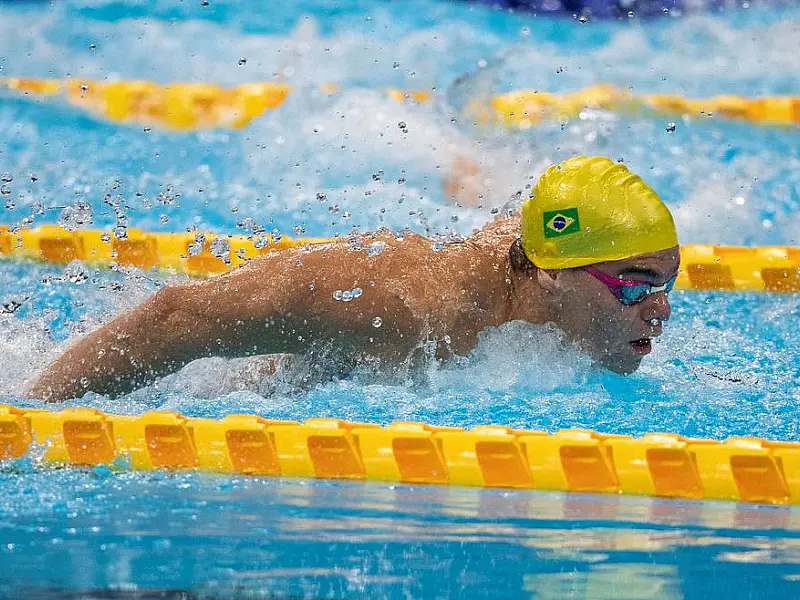 Natação paralímpica do Brasil desembarca em Portugal para Mundial