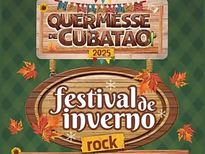 Quermesse em Cubatão continua com o 'Festival de Inverno', agora, no Píer do Casqueiro