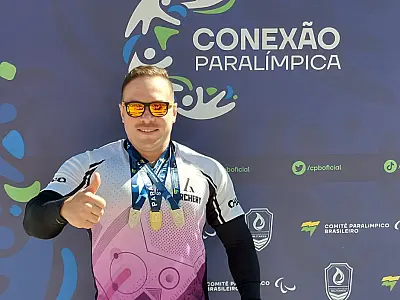 Atleta paralímpico cubatense representa Brasil no Mundial de Powerlifting