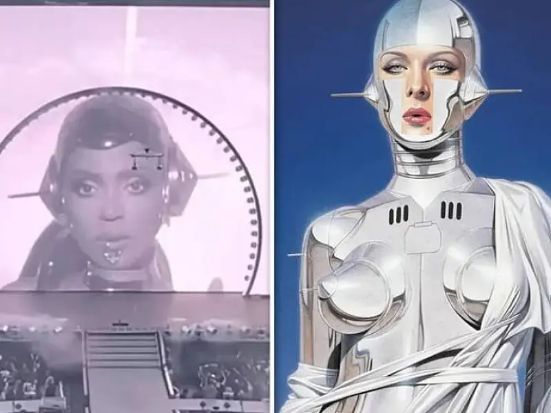 Beyoncé é acusada por artista de usar sua obra sem permissão em turnê