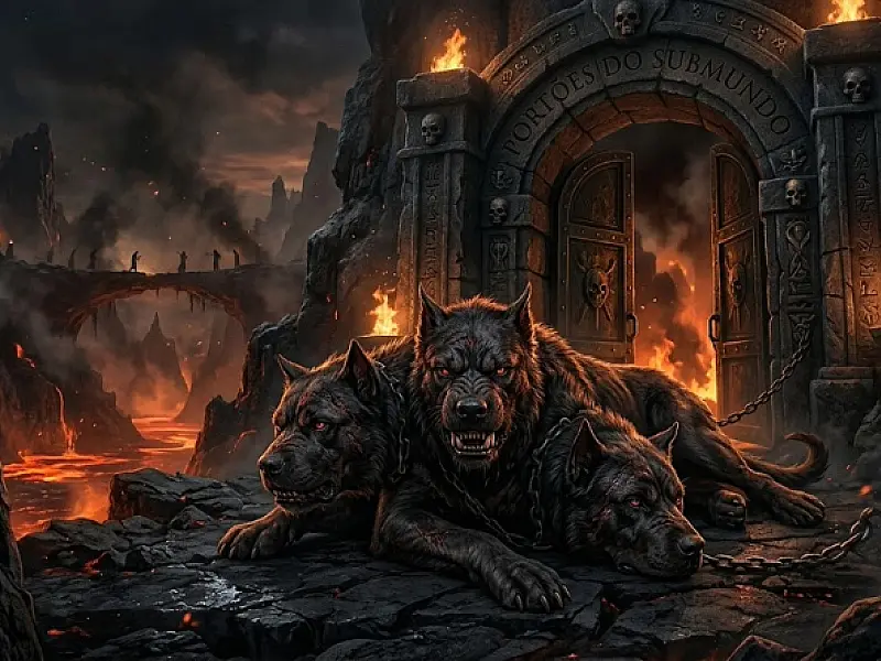 Cerberus: o guardião de três cabeças que vigiava a entrada do submundo