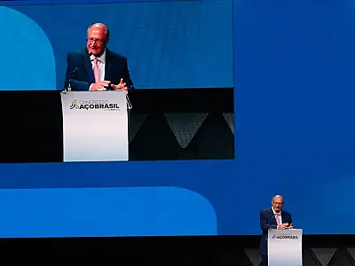Alckmin: "Não tem razão Brasil ter a 2ª maior taxa de juro mundial"