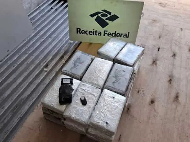 Receita Federal apreende 35kg de cocaína no Porto de Santos