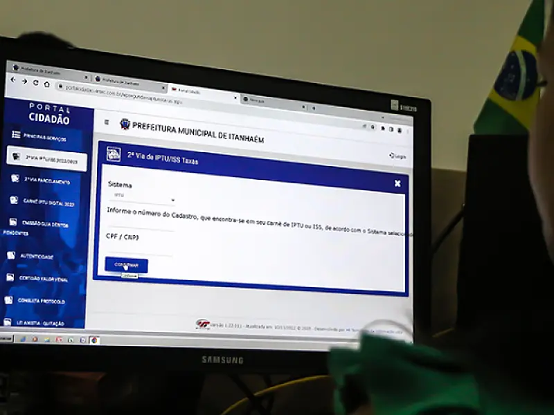 Carnê do IPTU 2023 pode ser emitido no site da Prefeitura