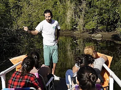 'Um dia no parque' atrai 25 visitantes ao Rio do Peixe, em Guarujá