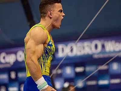 Ginasta Caio Souza lidera ginástica brasileira em etapa da Copa do Mundo