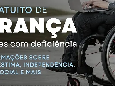 Mulheres com deficiência podem se inscrever no curso de Liderança e Empoderamento Feminino