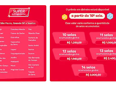 Mais de 10 mil entregadores do iFood vão receber bônus de até R$3 mil em dezembro; veja quem recebe