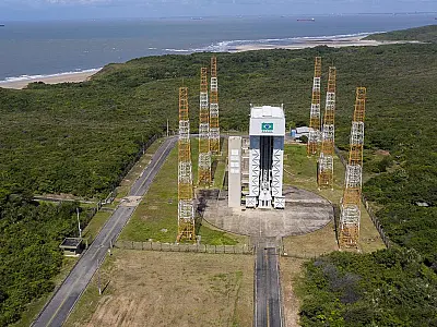 Foguete sul-coreano é lançado a partir da Base de Alcântara