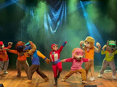 Musical Patrulha Canina é atração para a garotada neste domingo (1º) em Guarujá