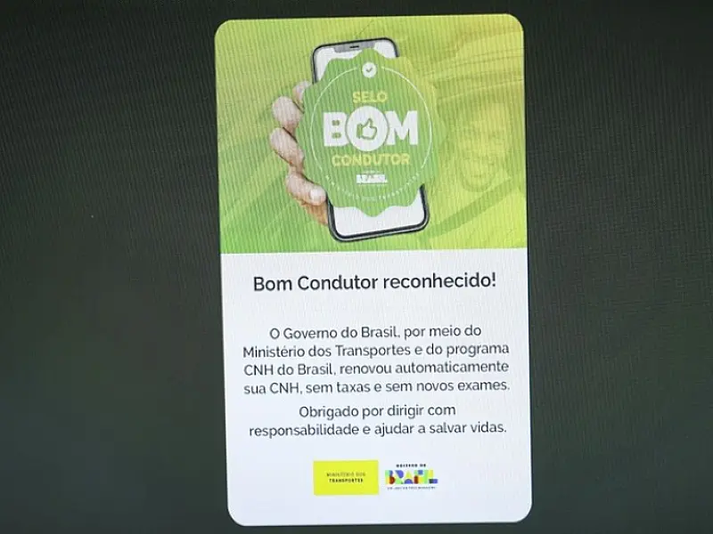 Renovação automática da CNH já gerou economia de R$ 302,2 milhões para motoristas de São Paulo