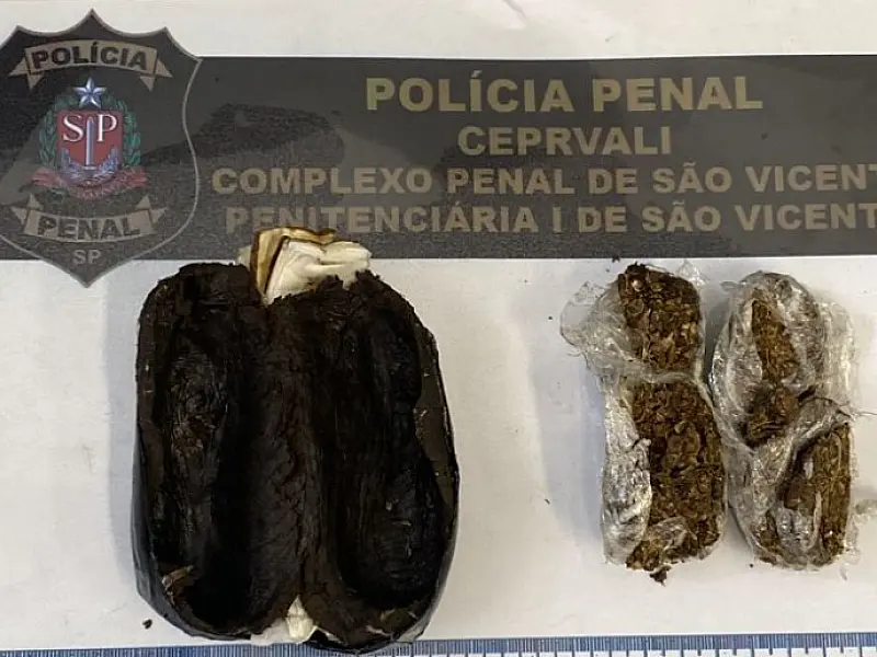 Polícia Penal de Praia Grande e São Vicente impede entrada de droga no cárcere