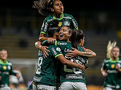 Palmeiras goleia Olimpia e avança à semifinal da Libertadores feminina