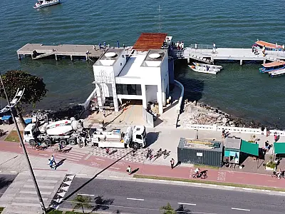 Revitalização da Ponte Edgard Perdigão entra na reta final na Ponta da Praia