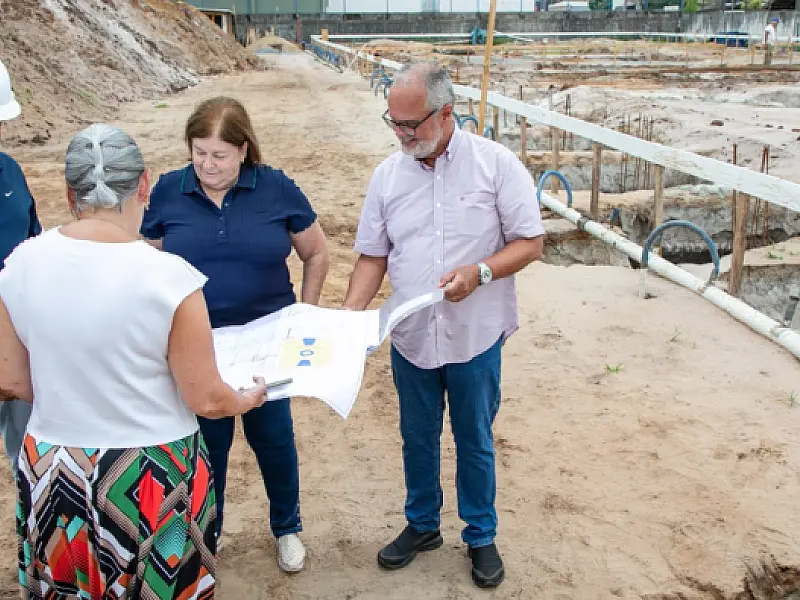 PG 57 Anos: Prefeitura inicia construção de escola no Bairro Antártica