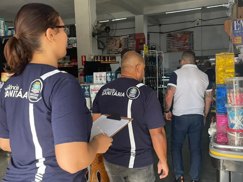 Vigilância Sanitária de Mongaguá realiza mais de 400 inspeções entre 2025 e 2026