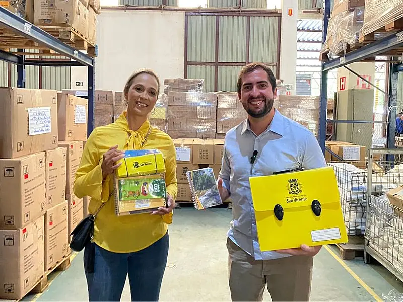 Kit material está confirmado para alunos da rede municipal em 2023