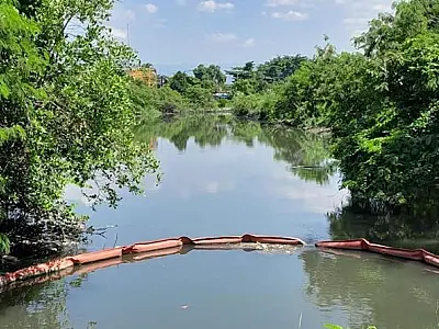 São Vicente elimina 75 toneladas de lixo dos canais com ajuda das ecobarreiras