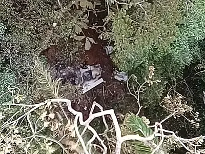 Avião de pequeno porte cai em Santa Catarina e deixa dois mortos