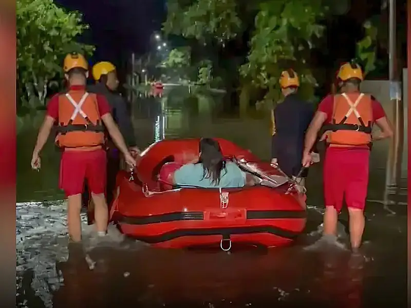 Peruíbe tem 230 desabrigados por conta das chuvas no litoral paulista