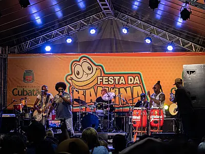 'Festa da Banana' atrai 25 mil pessoas à Vila Nova, em Cubatão, no fim de semana