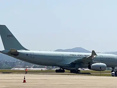 Aeronave pousa em Beirute para 2º voo de repatriação de brasileiros