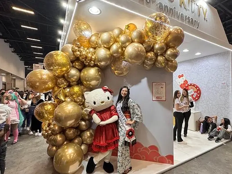 Sanrio marca presença no 26º Festival do Japão com estande temático da Hello Kitty and Friends