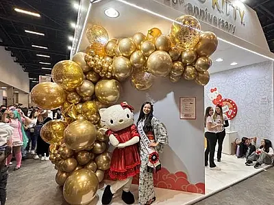 Sanrio marca presença no 26º Festival do Japão com estande temático da Hello Kitty and Friends