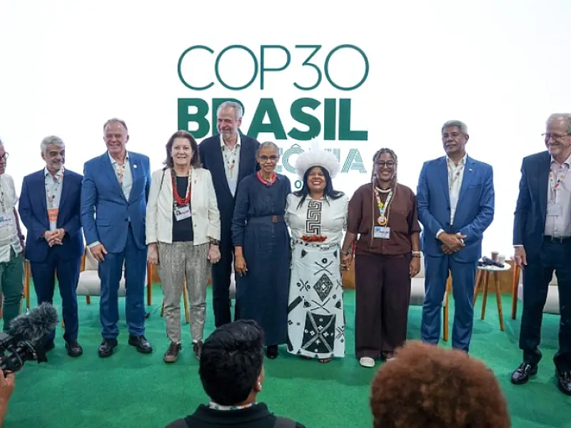 Pavilhões Brasil são inaugurados na COP30 com iniciativas do país para combater mudança do clima
