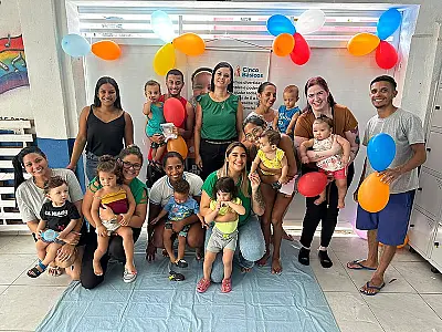 Creche de Guarujá inicia programa 'Cinco Básicos' com pais e crianças