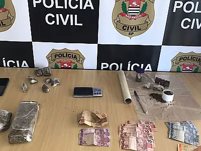 Polícia Civil prende rapaz que vendia drogas no sistema delivery