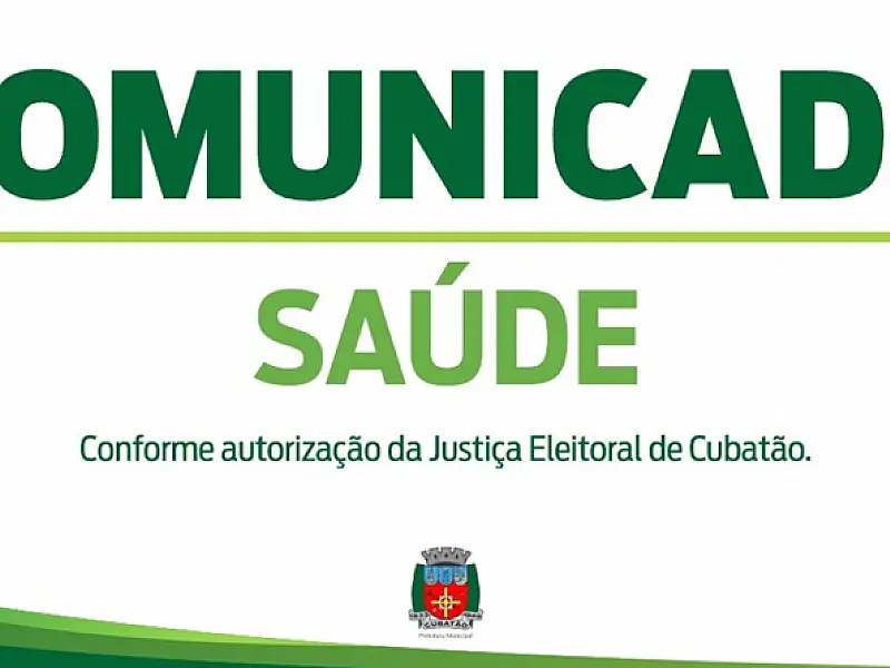 Mutirão de exames de Cubatão: resultados serão entregues aos pacientes a partir de 2/10