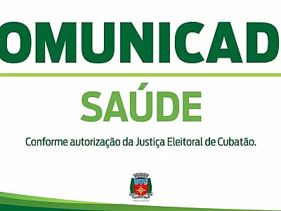 Mutirão de exames de Cubatão: resultados serão entregues aos pacientes a partir de 2/10