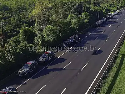 Ocorrência policial afeta trecho rodoviário sob gestão da Ecovias