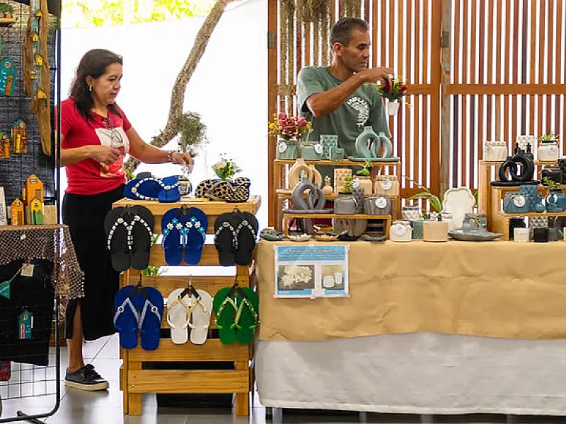Feira Artes & Aromas da Mata Atlântica reúne arte, música e sustentabilidade em Bertioga sábado (14)