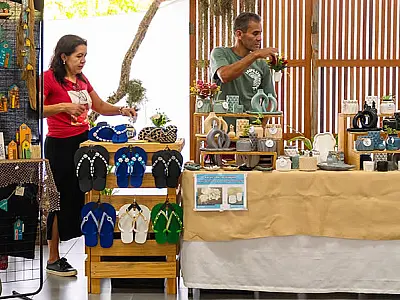 Feira Artes & Aromas da Mata Atlântica reúne arte, música e sustentabilidade em Bertioga sábado (14)