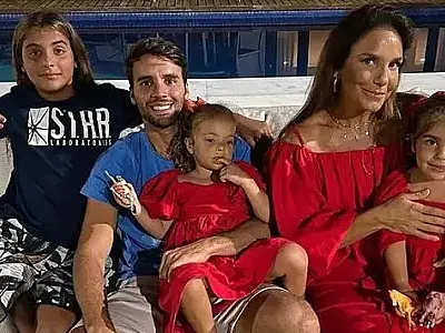 Ivete ganha homenagem criativa dos filhos ao fazer 50 anos