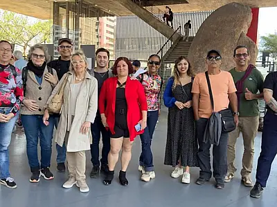 Programa Gira Mundos leva artistas de Guarujá para o Museu de Artes de São Paulo (Masp)