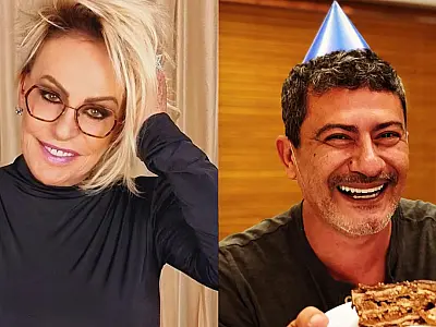 Ana Maria Braga homenageia Tom Veiga