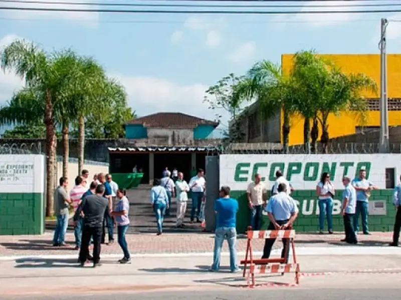 Nova unidade de Ecoponto é inaugurado no Bairro Princesa, em Praia Grande