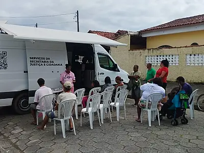 Secretaria da Justiça leva serviços de documentação para o 2º Festival Indígena de São Vicente